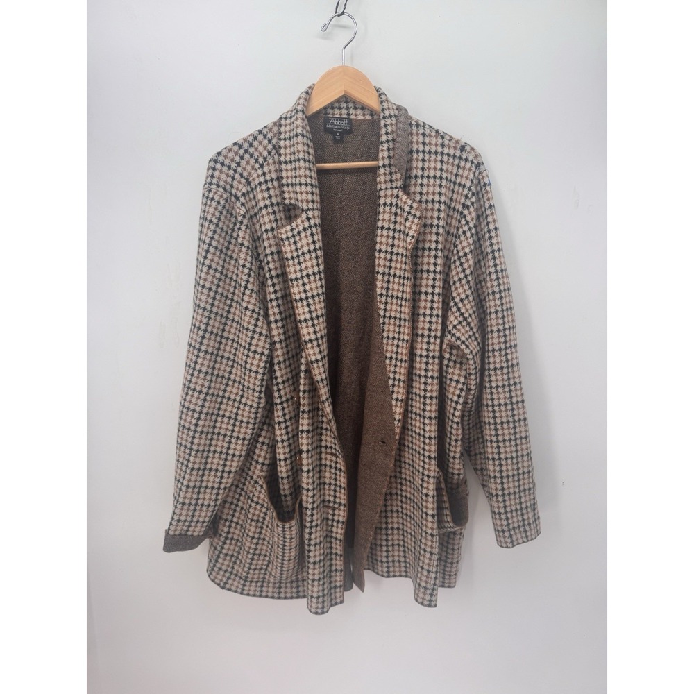 Abbott Elementary Blazer 3X Houndstooth Teacher Academia Preppy Fall Cardigan